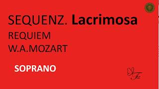 SOPRANO Sequenz Lacrimosa Requiem Mozart [upl. by Onailil]