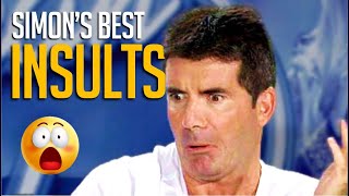 Most Iconic Simon Cowell Insults Of All Time SAVAGE😈 [upl. by Heyes]