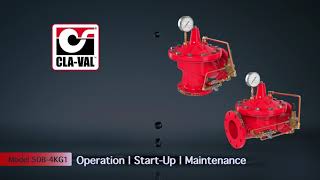 Cla Val 50B 4KG1 Fire Protection Pressure Relief Valve IOM [upl. by Woods]