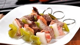 Alambres de res  Kabobs [upl. by Clynes]