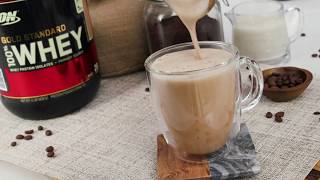 Gold Standard 100 Whey Protein Coffee Recipe [upl. by Manning354]