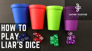 How To Play Liars Dice [upl. by Ameh538]