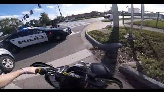 The Most INSANE POLICE CHASES of 2019  Bikes VS Cops Over 1 HOUR [upl. by Rosenquist]