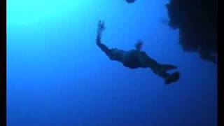 William Trubridge freedives THE ARCH at Blue Hole Dahab [upl. by Stillmann94]