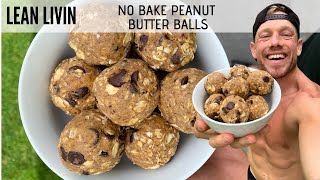 NO BAKE PROTEIN BALLS RECIPE  LEANSQUAD [upl. by Watt]