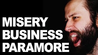 PARAMORE  quotMisery Businessquot Cover by Jonathan Young amp Halocene [upl. by Sven]