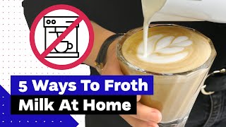 How To Froth Milk At Home Best Milk Frothers Review [upl. by Aicert484]