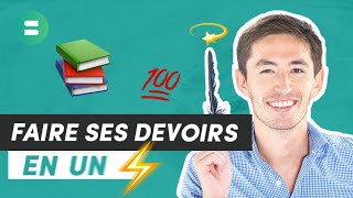 Comment faire ses devoirs rapidement en un éclair  ⚡ [upl. by Ferrick483]