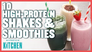 10 Delicious HighProtein Shake amp Smoothie Recipes  Myprotein [upl. by Reeta182]