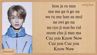 NCT U  Know Now Easy Lyrics [upl. by Idihc]