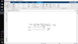 Matlab Simulink model of a MassSpringDamper system [upl. by Eniroc]