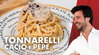 Tonnarelli cacio e pepe CIAO RAGAZZI [upl. by Nagaer]