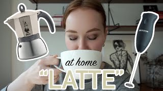 HOW TO MAKE A quotLATTEquot AT HOME moka pot  frother [upl. by Sallie805]