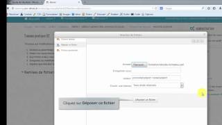 Moodle pour étudiant Déposer un devoir [upl. by Aleahpar]