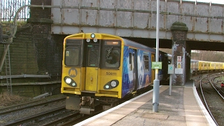 Half an Hour at 216  Birkenhead North Station 1022017  Class 507 508 terminus [upl. by Handbook]