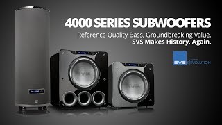 SVS 4000 Series Subwoofer Technology Overview [upl. by Demetri405]