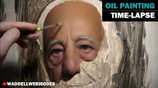 Oil Painting a Portrait TIMELAPSE [upl. by Cooke337]