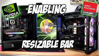 Resizable Bar  How to Enable the Resizable Bar and SAM on AMD and Intel [upl. by Aisad]