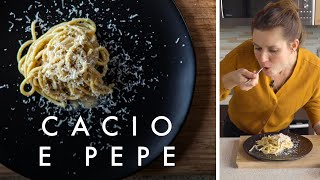 Make Perfect Cacio E Pepe  Chef Sasha [upl. by Ainig8]