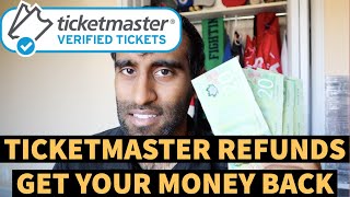 THE COMPLETE GUIDE ON HOW TO REQUEST A REFUND ON TICKETMASTER [upl. by Vanessa518]