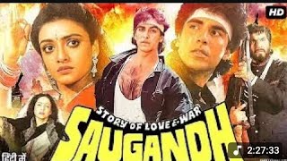 Saugandh 1991 Full Movie HD  AkshayKumar Mukesh Khanna  BollywoodAction Movie [upl. by Jeremias]