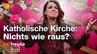 Wie weiter in der katholischen Kirche  ZDFheute live mit Carolin Kebekus und Maria 20 [upl. by Dira671]