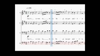 Canticorum Jubilo bass GF Händel [upl. by Ninnahc]