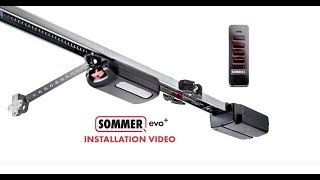 Sommer Garage Door Opener Installation evo [upl. by Karalee917]