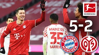 FC Bayern München  1 FSV Mainz 05  52  Highlights  Matchday 14 – Bundesliga 202021 [upl. by Nail]