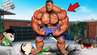 Franklin Becomes Strongest Ever But Shinchan And Pinchan Refuse To Believe In GTA 5 [upl. by Carlson]