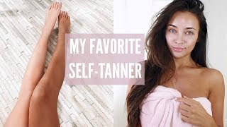 MY FAVORITE SELF TANNER  TIPS YOU NEED TO KNOW  Stephanie Ledda [upl. by Aiht687]