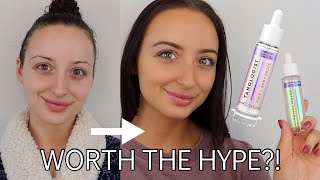 TANOLOGIST FACE  BODY DROPS HONEST REVIEW  DEMO  FIRST IMPRESSION  SELF TANNER REVIEW [upl. by Lenra]